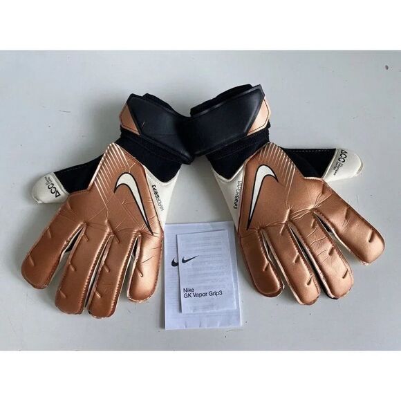 Nike Vapor Grip 3 Adult Goalkeeper Gloves Soccer ACC Copper DV3097-810 Size 7 - Picture 2 of 15